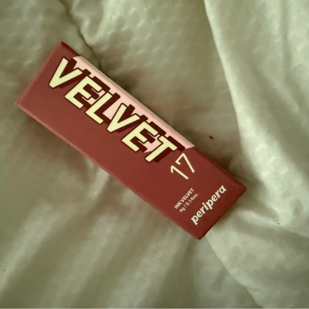 PERIPERA Ink Velvet Longwear Lip Tint #17 Cocoa Nude NWT Viral K-Beauty